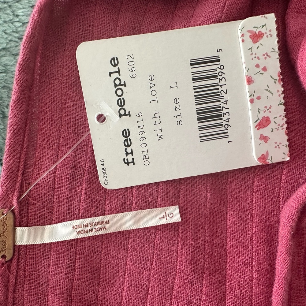 Free People Raspberry Blouse - Picture 4 of 4